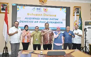 Perkuat Proteksi Atlet, KONI Jatim Jajaki Kerja Sama Strategis dengan Dua Rumah Sakit di Surabaya