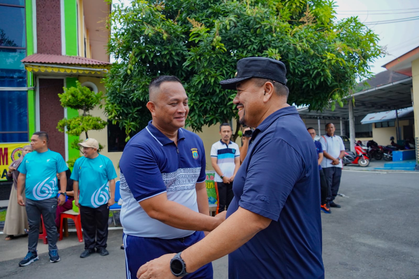 Bupati Batu Bara Bersama Forkopimda Perkuat Sinergi Lewat Olahraga Bersama Jelang Hari Bhayangkara ke-80