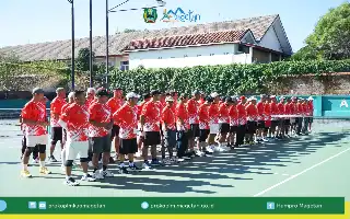 Semarak HUT ke-81 RI, Wabup Magetan Buka Turnamen Tenis dan Dorong Gaya Hidup Sehat