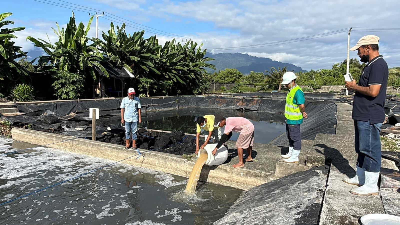 PT Wahana Lestari Investama Terapkan Teknologi Mikrobiologi untuk Pengelolaan Limbah Tambak yang Berkelanjutan