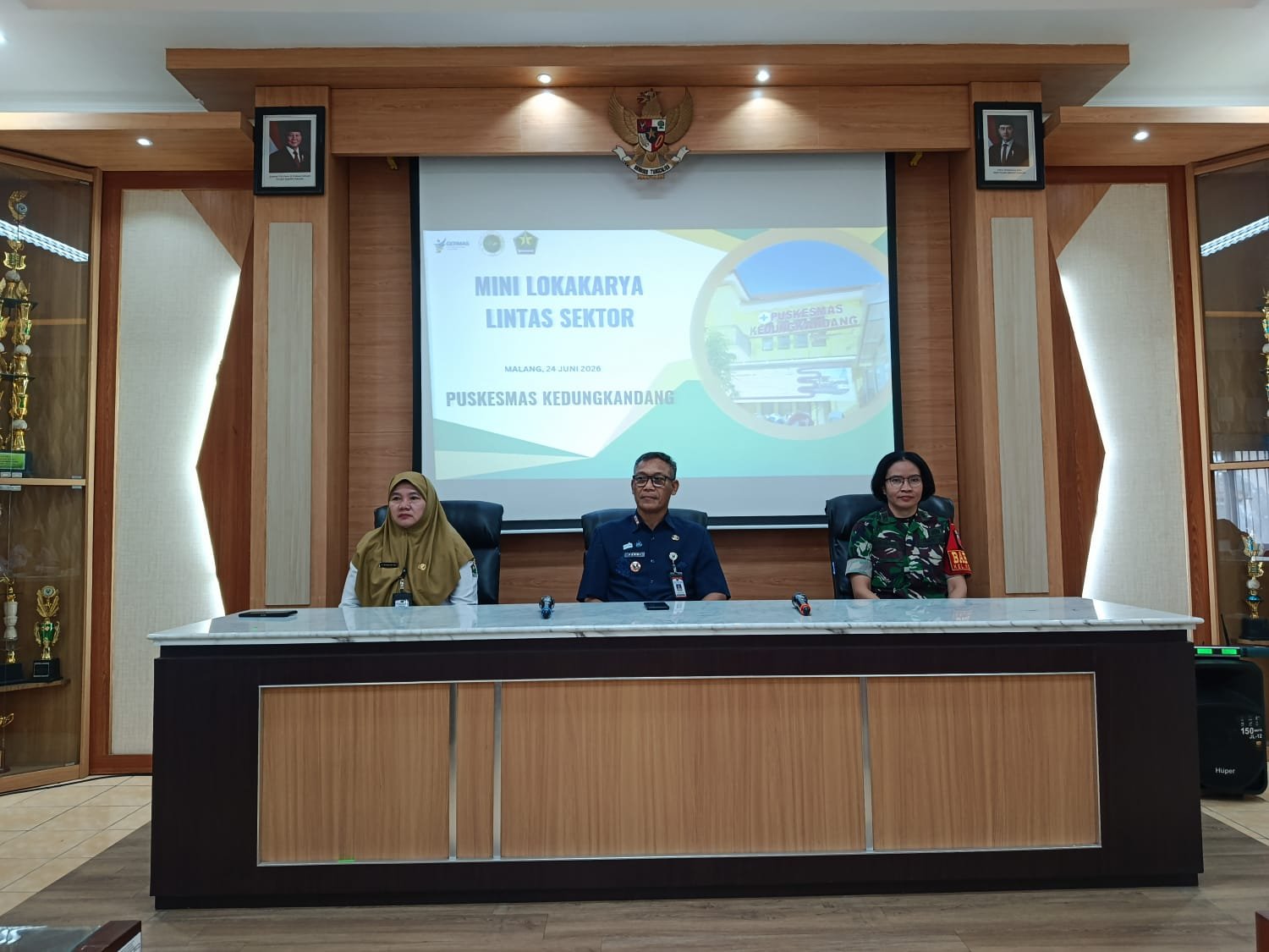 Koramil Kedungkandang Dukung Penguatan Program Kesehatan Lewat Mini Lokakarya Lintas Sektor