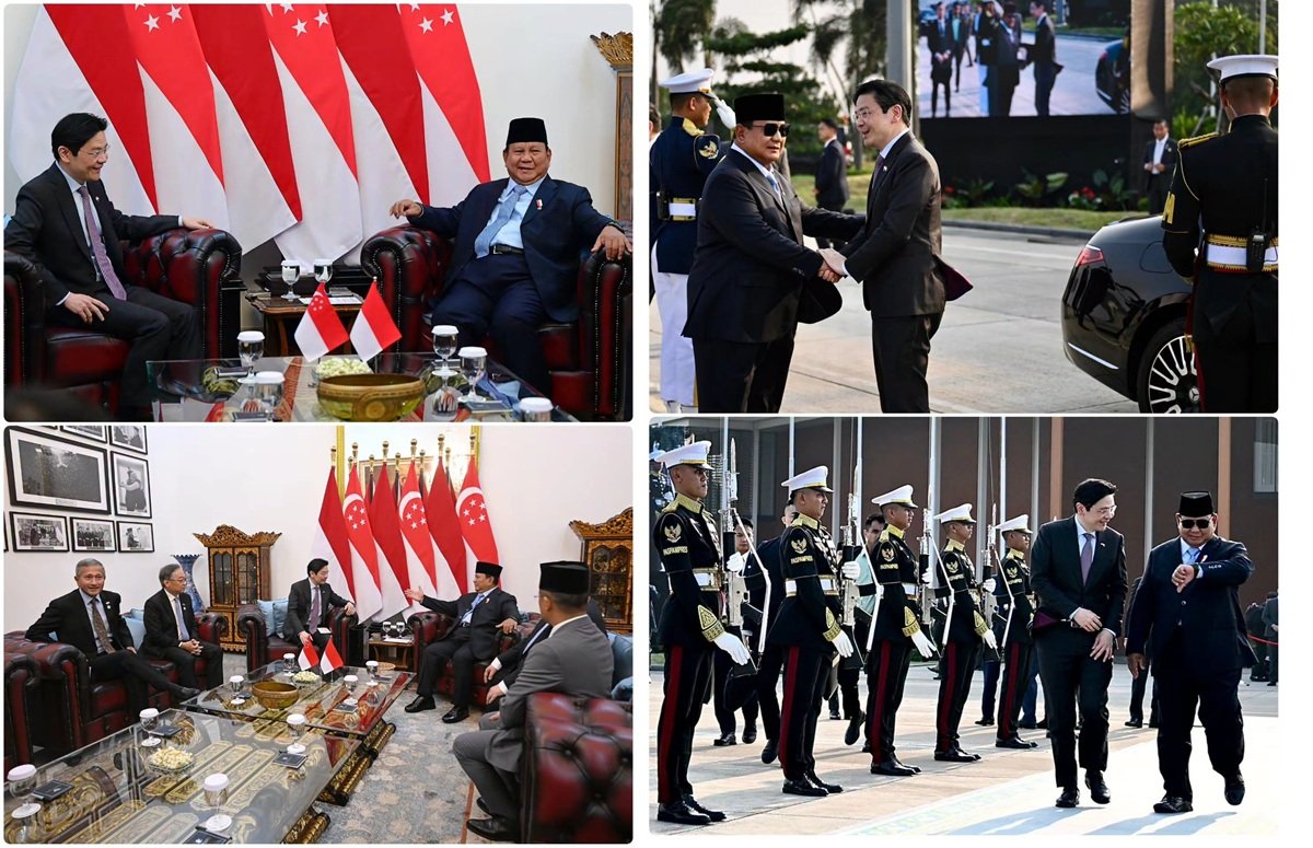 Pererat Kemitraan Strategis, Prabowo dan PM Singapura Sepakati 26 Dokumen Kerja Sama