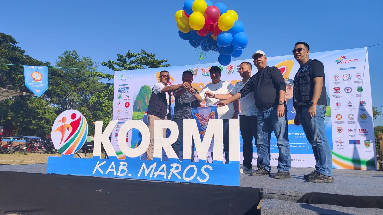 KORMI Maros Resmi Bergerak, Wadahi 18 Induk Organisasi untuk Majukan Olahraga Rekreasi Masyarakat