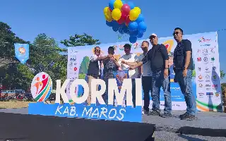 KORMI Maros Resmi Bergerak, Wadahi 18 Induk Organisasi untuk Majukan Olahraga Rekreasi Masyarakat