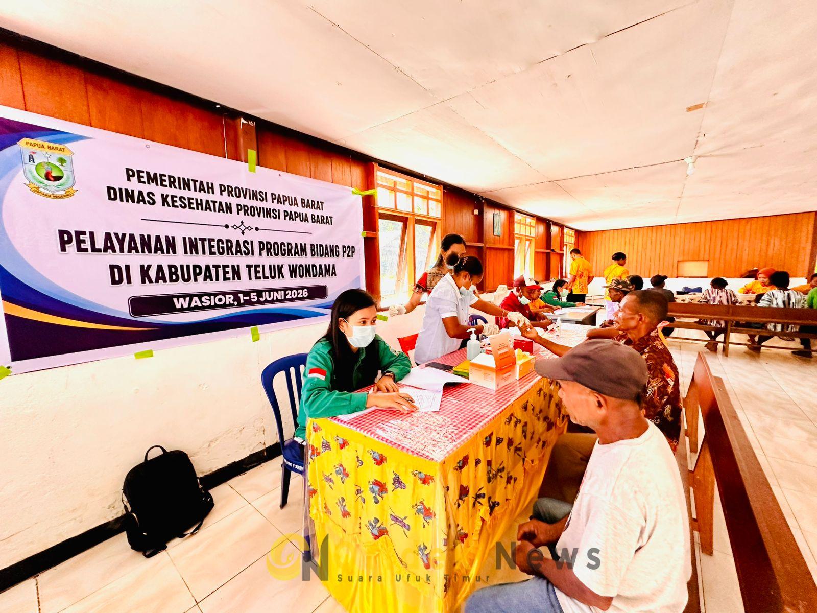 Dinkes Papua Barat Perkuat Deteksi Dini Penyakit melalui Layanan Kesehatan Terpadu di Teluk Wondama