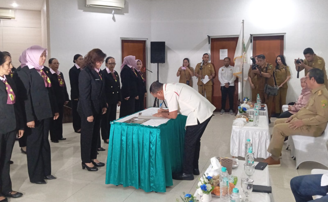 Dorong Prestasi dan Budaya Sehat, Pengurus PERWOSI Maluku Resmi Dilantik