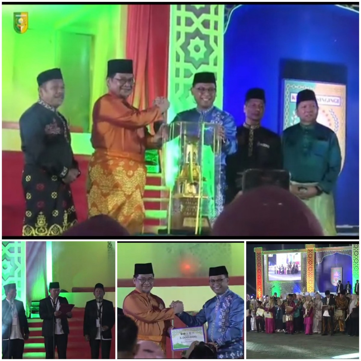 Rokan Hilir Sabet Juara Umum MTQ ke-44 Provinsi Riau, Pelalawan Tempati Posisi Sembilan