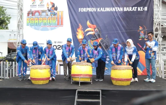 Singkawang Jadi Tuan Rumah, FORPROV II Kalbar Ajak Masyarakat Hidup Sehat dan Sportif