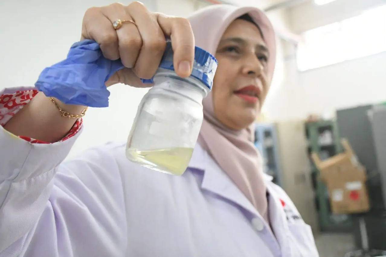 BRIN Kembangkan Pirolisis, Limbah Tandan Kosong Sawit Diolah Jadi Minyak Biomassa