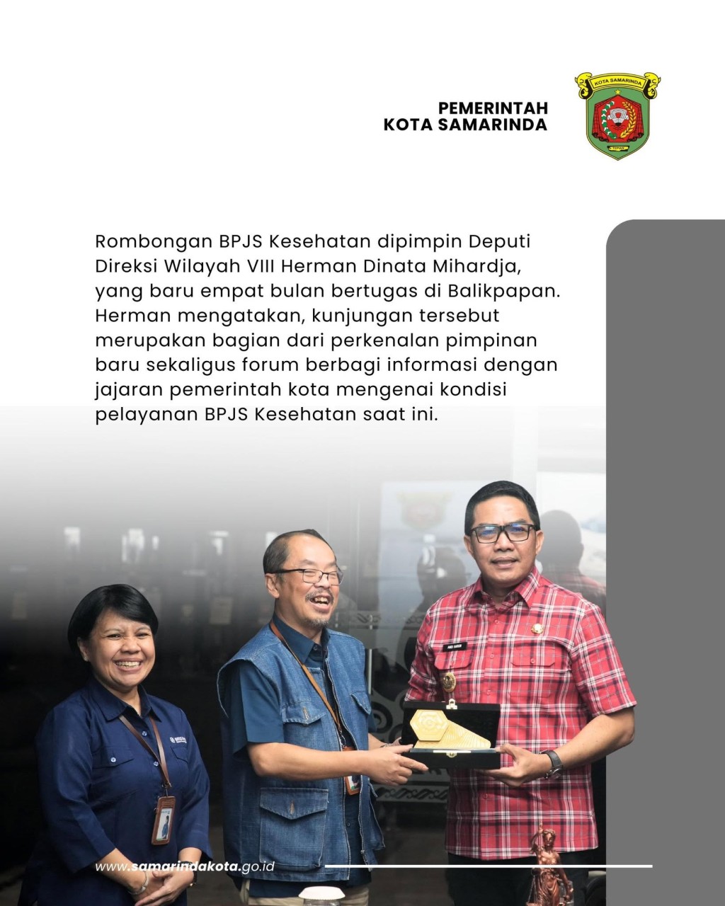 Pemkot Samarinda Perkuat Sinergi dengan BPJS Kesehatan demi Akses Layanan Medis Warga