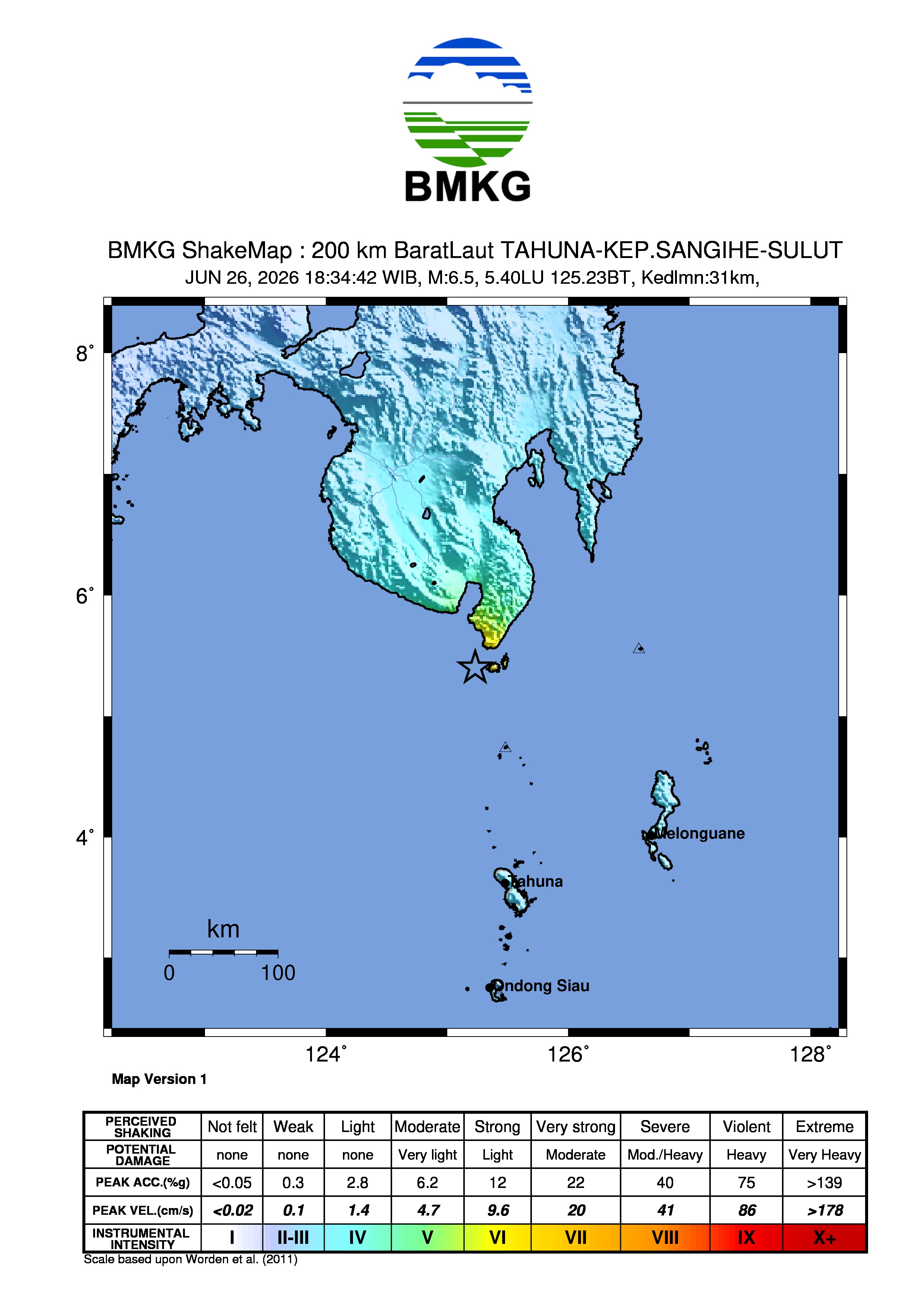 Gempa Tektonik M6,8 Guncang Mindanao Filipina, Getaran Terasa hingga Sulawesi Utara