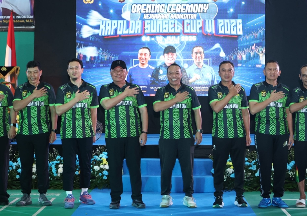 Polda Sumsel Gelar Kapolda Cup VI 2026, Wadah Sinergitas Lewat Bulu Tangkis