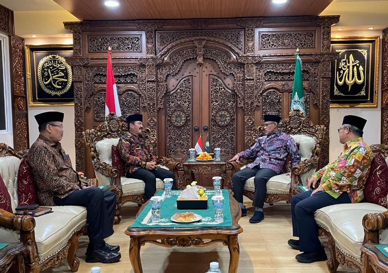 Menkopolhukam Sambangi PP Muhammadiyah, Bahas Dinamika Politik Nasional Pasca Pemilu 2024