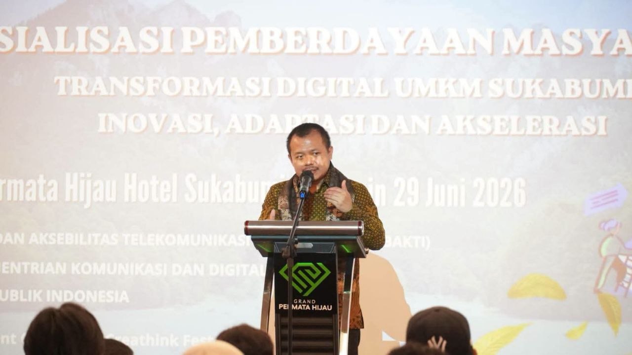 Dorong Transformasi Digital, Wabup Sukabumi Ajak Pelaku UMKM Manfaatkan Teknologi